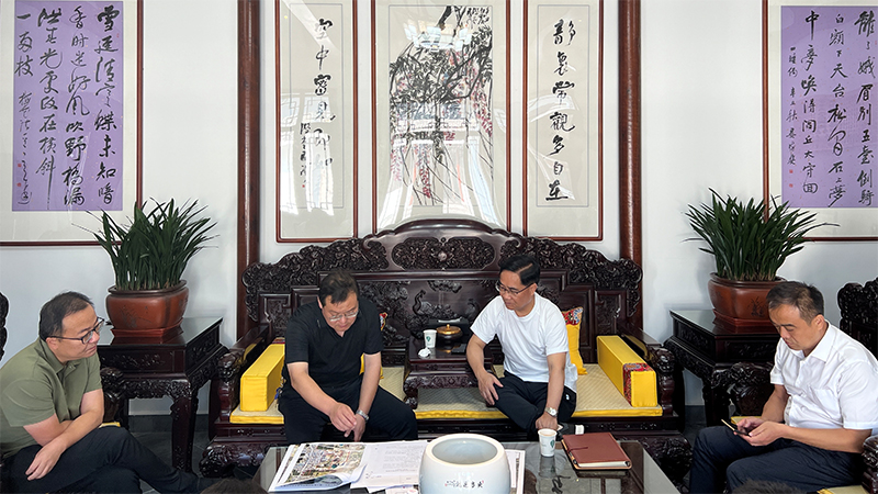 十里長山文化旅游產業(yè)園項目文殊院土地工作推進會